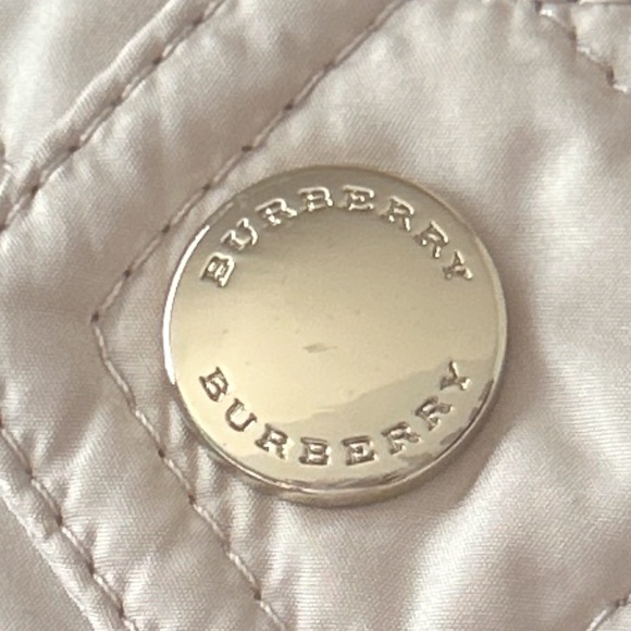 BURBERRY WESTBRIDGE TAN QUILTED JACKET sz M - Picture 10 of 10